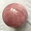 large natural polished rose quartz stone sphere rose crystal ball