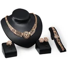 Film costume exaggerate jewelry gold plated bridal jewelry