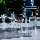 wholesale Danish style bodum hand-made double wall glass cup