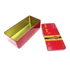 XinYu Rectangular Tea Tin Metal Box For Tea Packing