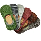 Men's Premium Cotton No Show Socks -Hidden Flat Boat socks