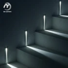 3W Square Stair Decorative Garden Buried Wall Recessed Led Step Light