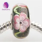 Fashion European murano glass beads large hole glass beads italy murano glass beads