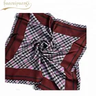 Fashion 100 Rayon Checked Men's Hijab Scarf Wholesale
