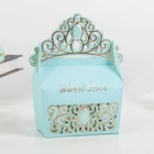 Sweet Love European Crown Gift Box Wedding Birthday Party Paper Favor Get Married Party DIY Paper Cake Packaging Boxes