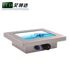 8 inch 8.4 inch waterproof IP68 touch panel monitor with stainless chassis high brightness optional for marine