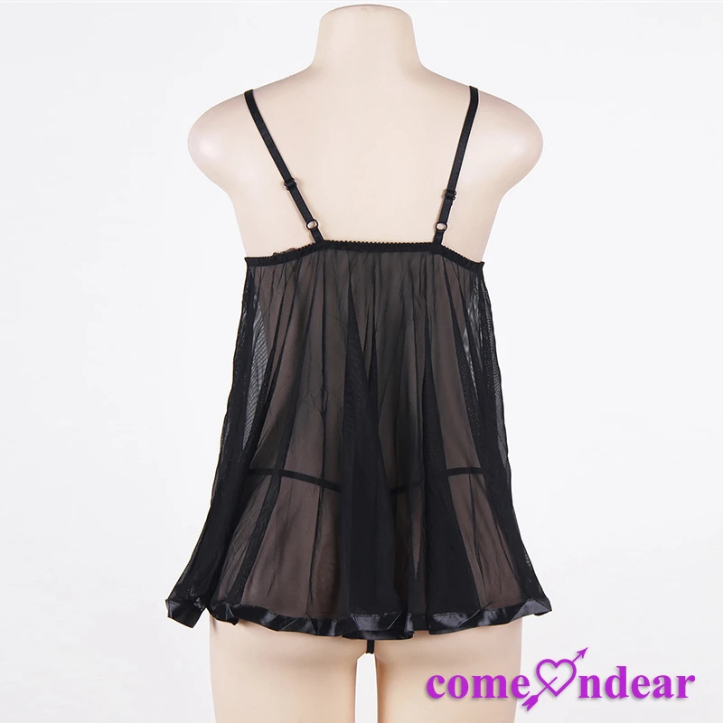 In Stock Black Sexy Women Nude Night Wear Babydoll Buy Sexy Babydoll