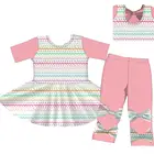 Easter children clothes kids boutique clothing baby girls clothing 2 pcs sets