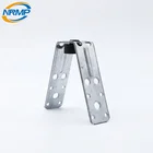 Custom metal stamping stainless steel U shape adjustable angle bracket