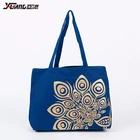 wholesale cheap fashion tote canvas packaging bag shopping cotton bag with logo
