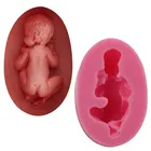 baby DIY baking handmade Silicone rubber 3d fondant soap cake chocolate ice mold