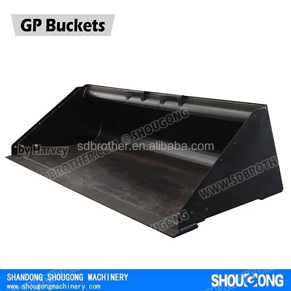 Skid Steer Construction Industrial Bucket, Skid Loader Construction Industrial Bucket