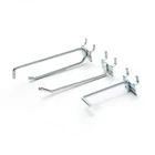 Wall mounted metal hook display hook for retail