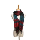 Wholesale Shawls Fashion Ladies Fur Cashmere Winter Scarf