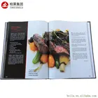 Custom Fitness Cheap A4 Offset Digital Hard Cover Catalogue Cook Photo Brochure Magazine Logo Paper Book Printing Service