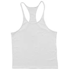 Custom sublimation printing men square cut cotton tank top
