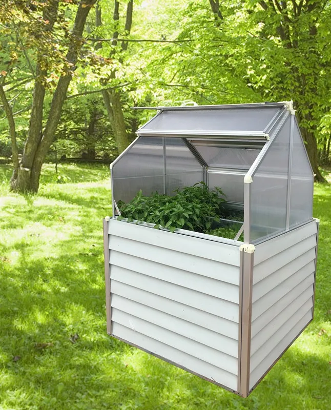 plant inn compact raised garden bed greenhouse