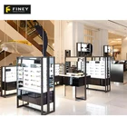 High End Mall Eyewear Kiosk Sunglass Display Retail Shop Showcase Eyeglass Display Shopping Mall