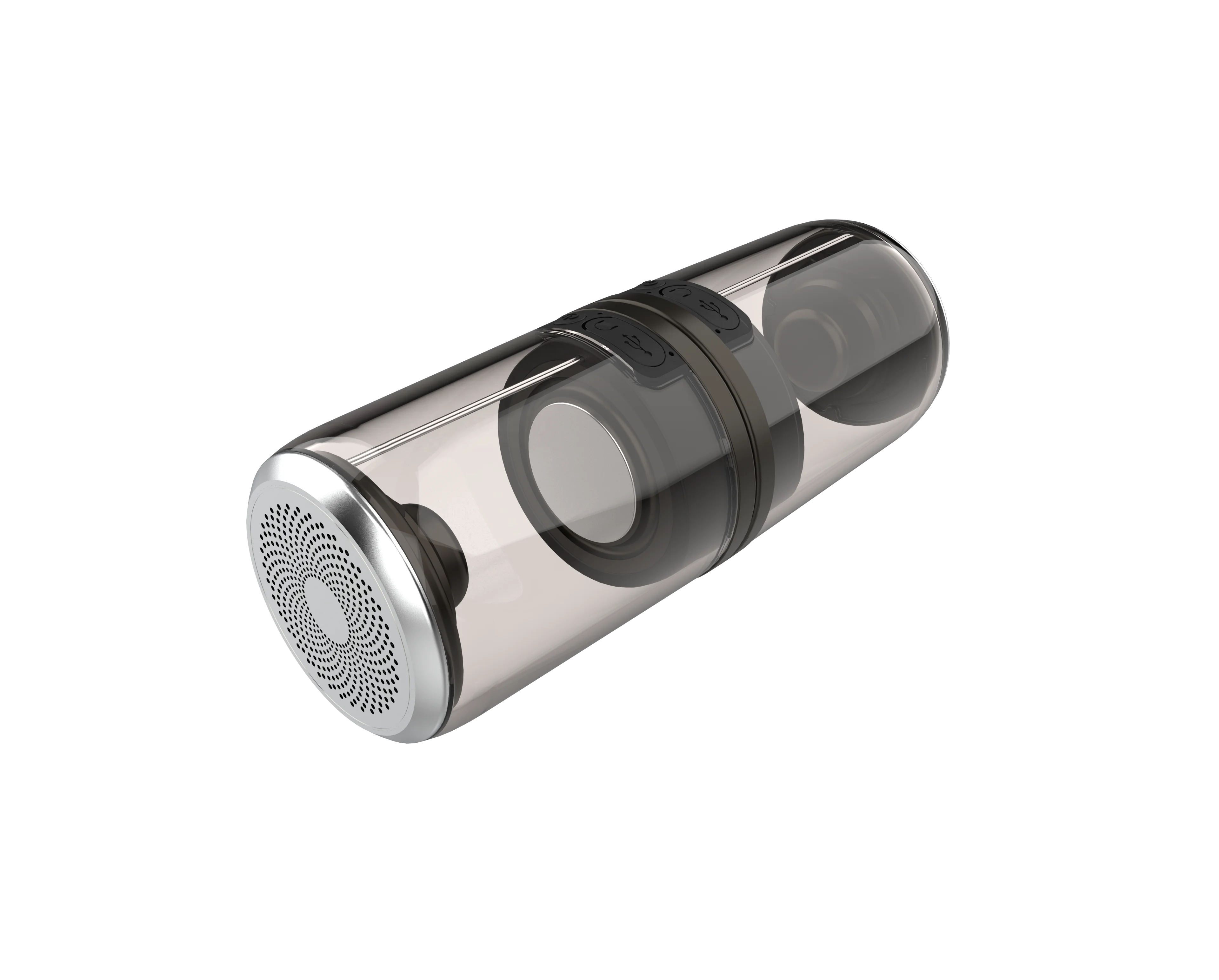 Magnetic Wireless Blue tooth Speaker Portable Speaker with 360 Stereo Sound Soundbar Mini Speaker With LED Light - ANKUX.COM