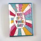 Wholesale shake A5 school notebook with air and Confetti inside