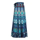Women's Long Hippie Bohemian Skirt Gypsy Dress Boho Clothes Flowers