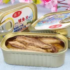 canned horse mackerel in Chilli oil with spicy chilli