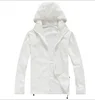 solid color block plain sports nylon jacket riding running summer outdoor sun protect clothing cheap windbreaker