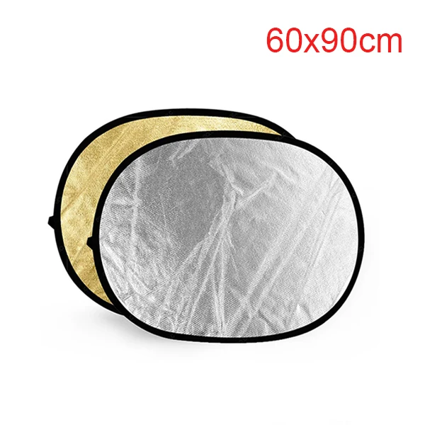 60X90cm 2 in 1 Light Mulit Collapsible Disc Photography Reflector Photo Studio Accessories for flash light SilverGold (26).jpg