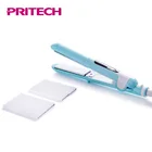 PRITECH Changeable Flat Iron Electric Curling Hair Straightener And Curler