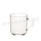 11oz Cheap promotional unbreakable coffee cup clear plastic beer mug