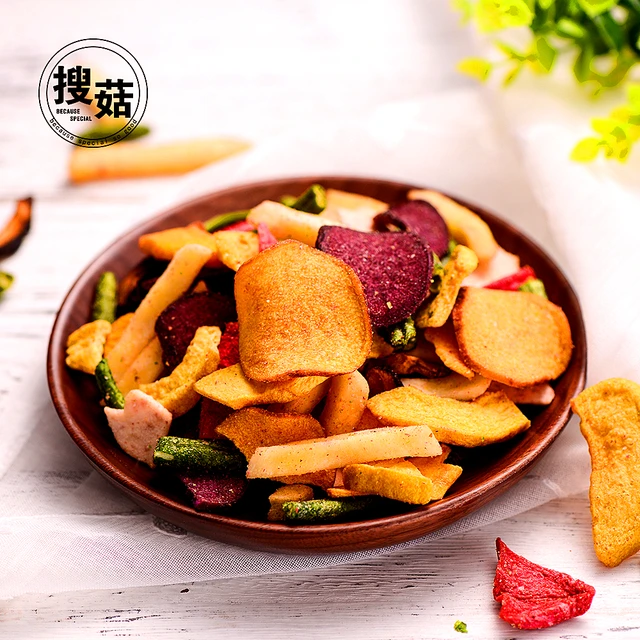 freeze dried low calory mixed vegetable snacks