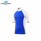 Economical tight spandex jiu jitsu rash vest lycra rash guards