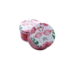 Food Grade Round Metal Tin Box Sublimation Metal Tin Box Small
