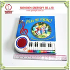 piano book book with electronic piano picture book with sound module