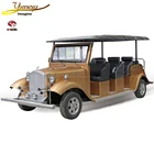 2017 new design Electric Motor bus sightseeing vehicle power vintage car