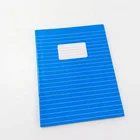 Simple Style Horizontal Stripes Saddle Stitching Student Notebook Exercise Book Soft Cover