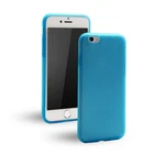 Liquid silicone case with heat emission hole PC inside back cover for iphone