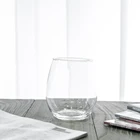 Factory Wholesale Hot Sale Lead-Free Crystal Stemless Wine Glass