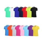 Wholesale Custom Plain Family Matching Organic 200 Grams Mint Green Mens Polo Shirt Black Red Asian Blank Tshirt