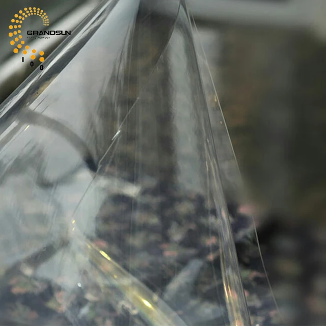 Eco-Friendly Clear PVC Plastic Transparent Film Rolls