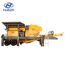 portable plant screening mobile crushing station