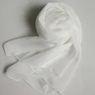 Plain Plain Wholesale Plain White Silk Scarves 8mm Habotai For Dying