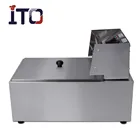 CI-81 Hot Sale Kitchen Equipment Continuous Donut/Potato Prices open fryer