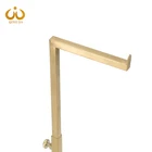 Hot sale adjustable standing metal racks for hanging bag display handbag