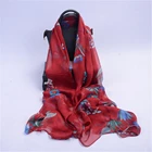 custom infinity red chiffon hijabs scarfs china supplier
