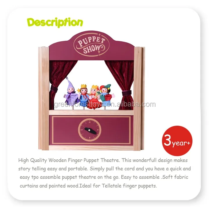 wooden puppet theater kids, wooden puppet theaters