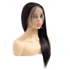 Mink Brazilian Hair Pre Plucked Remy Straight Weave 360 Sheitel Jewish Kosher Lace Wig