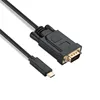 1.8M/6FT USB-C Type C USB 3.1 to VGA Male 1080p HDTV Monitor Cable for Laptop