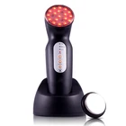 Home use ultrasonic facial led photon antiaging device