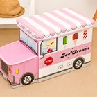 OEM MINI Quantity SEDEX WCA Folding Storage Stool Storage Kids Toys